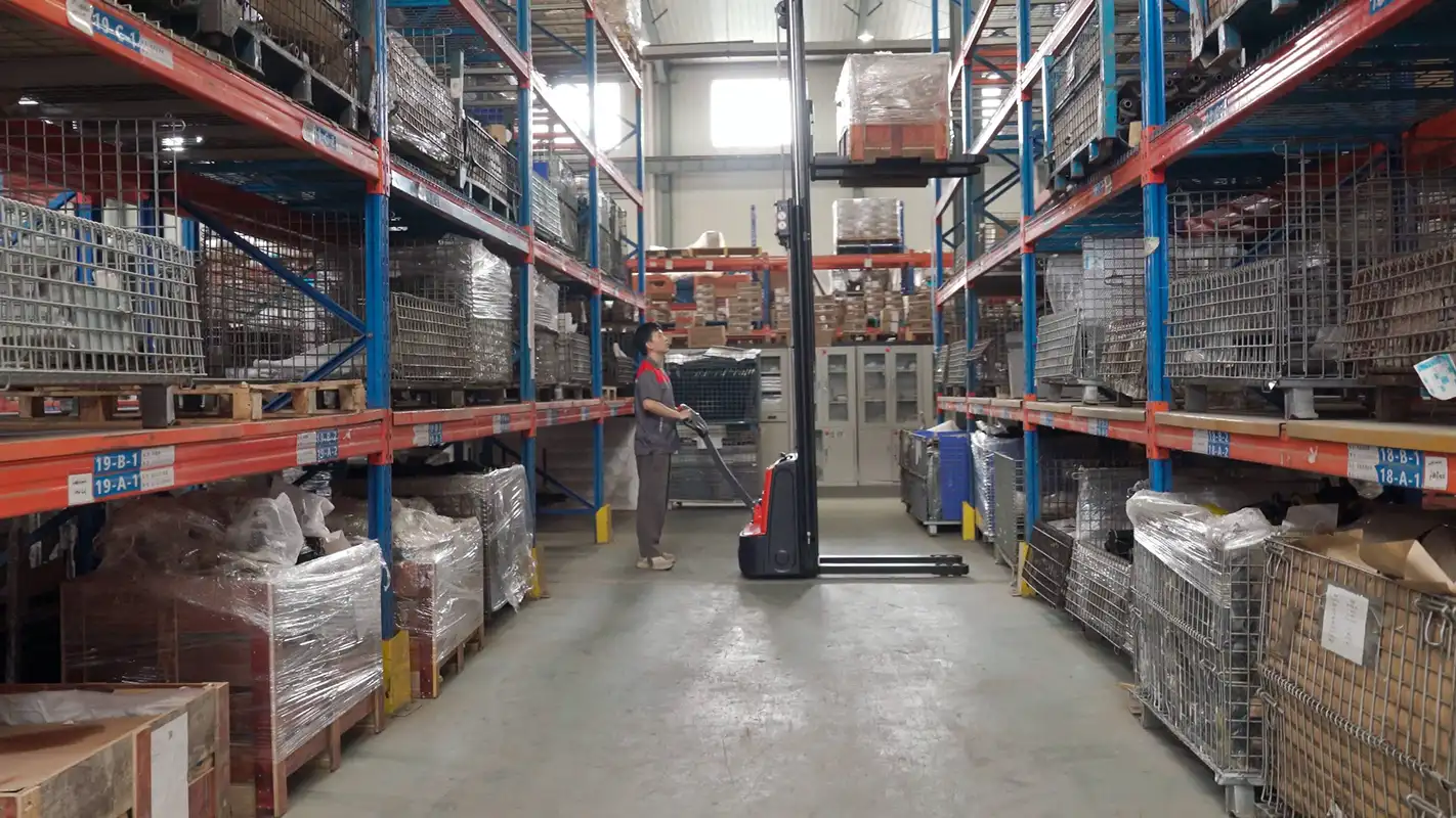 ESA121 elektrische stapelaar, 1200 kg, vanaf 2700 mm - Afbeelding 5