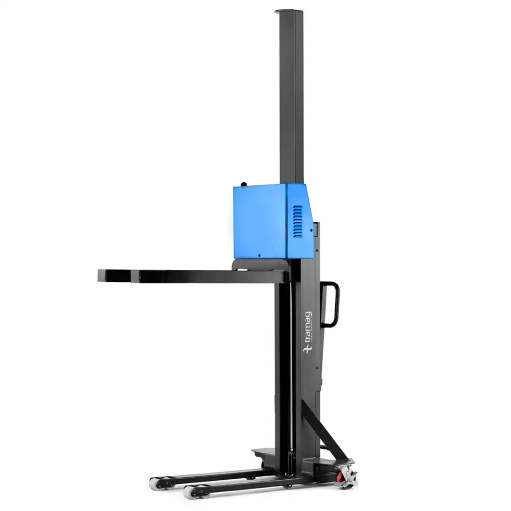 TPS05F semi-elektrische meeneemstapelaar, 500 kg, 800-1300 mm - Afbeelding 2
