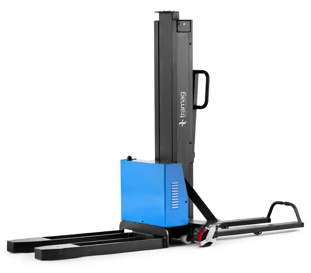 TPS05F semi-elektrische meeneemstapelaar, 500 kg, 800-1300 mm - Afbeelding 3