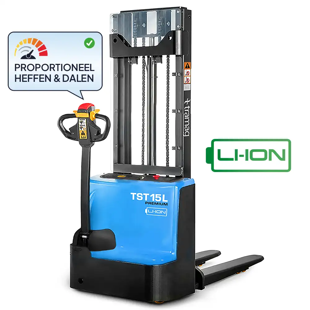 TST15L elektrische stapelaar lithium-ion 1500 kg
