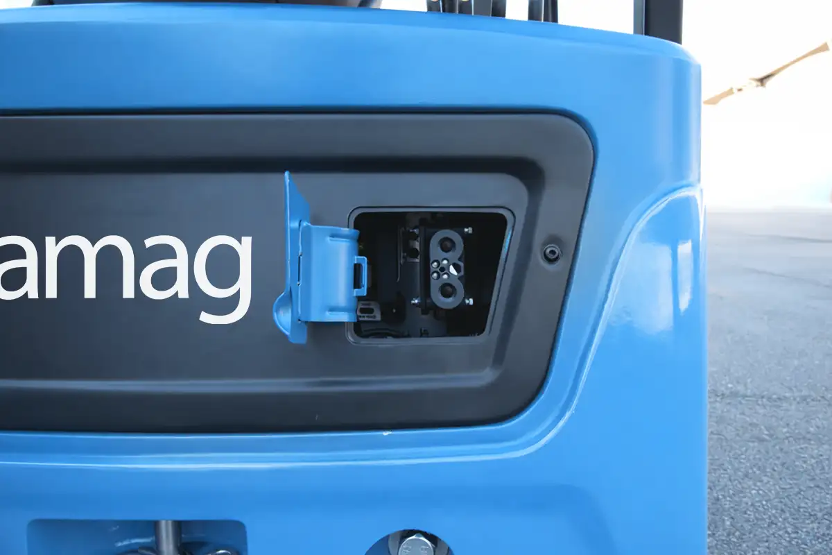 Tramag TF20L elektrische 3-wiel heftruck 2000 kg - Afbeelding 7